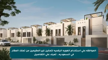 الموافقة على استخدام الهوية الرقمية لتمكين غير المقيمين من تملك العقار في السعودية.. تعرف على التفاصيل